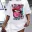 فستان Lexy Lips Print Mini Tee بأكمام قصيرة ورقبة دائرية فستان كاجوال للصيف والربيع على الشاطئ فساتين غير رسمية ملابس نسائية 2