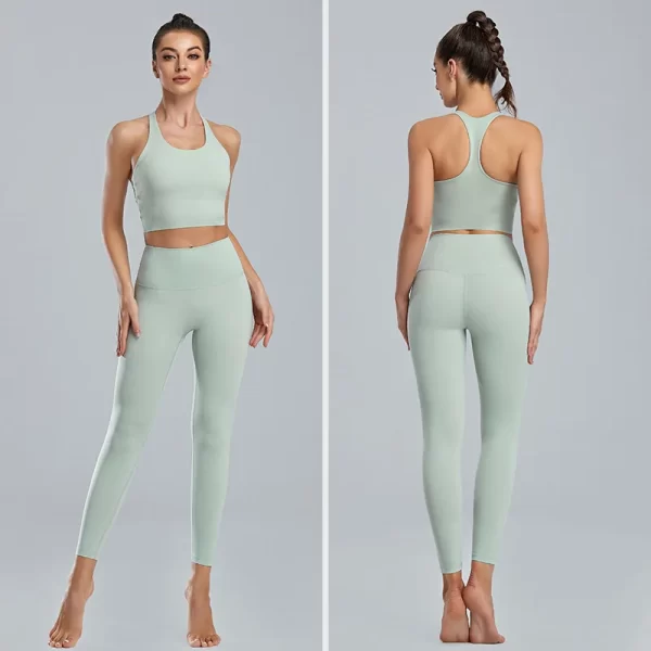 Yoga Clothing Suit Women Fashion High-end Trousers New Professional Fitness Sportswear Running Suit Women Gym 1