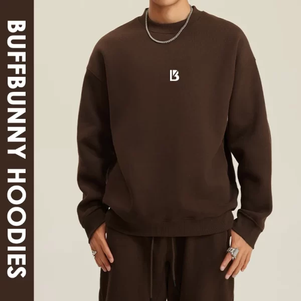 Buffbunny Autumn Winter Sweatshirt 2024 Fashion Hoodies Women Casual Wear Fitness Pullover Oversized Fleece Training Clothing 1