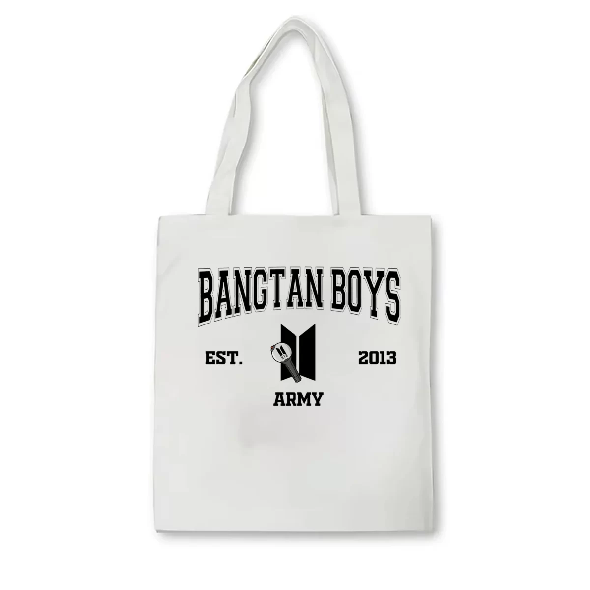 Kpop حقيبة كتف الجيش للنساء ، حقيبة حمل شعبية ، هدايا مروحة Kpop ، Bangtan Boys Merch ، عضو المجموعة الكورية 5