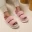 Women's Indoor Fluffy Fur Slippers Soft Plush Peep Toe Slides Spring Summer Home Floor Shoes plus Size Girls Footwear 2